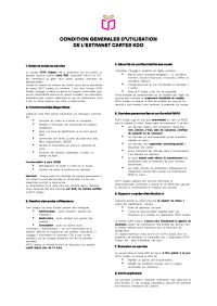 Couverture CGU EXTRANET