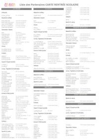 Couverture LISTING RENTREE SCOLAIRE